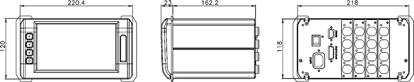 ML-LP Dimensions